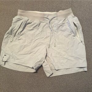Light Gray Lululemon license to train shorts